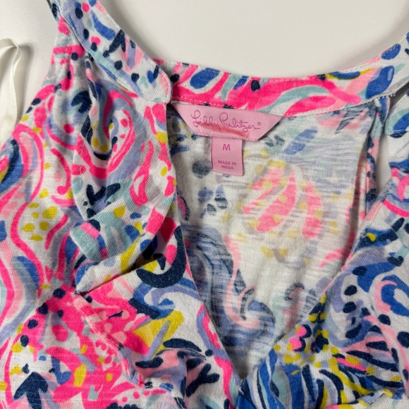 Lilly Pulitzer Colorful Sleeveless Dress Medium - Picture 3 of 4